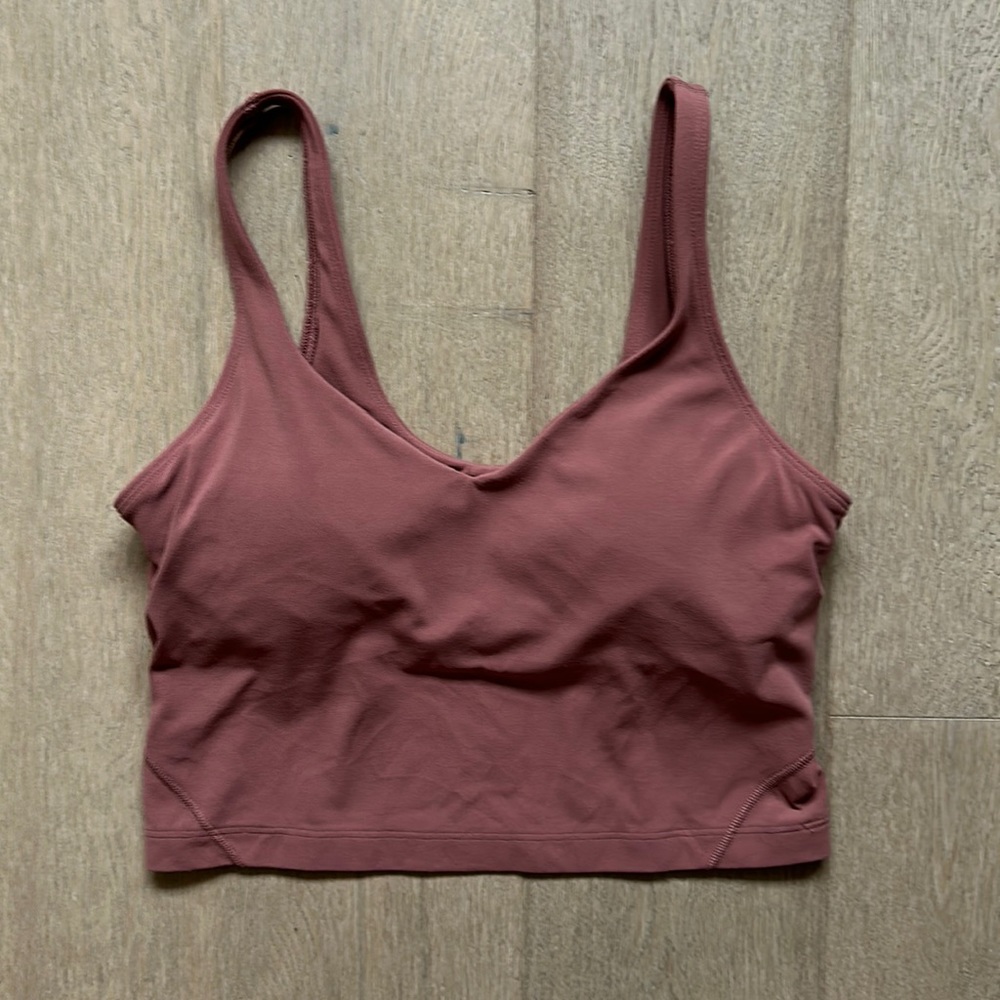 lululemon athletica Tank Top in Mauve
